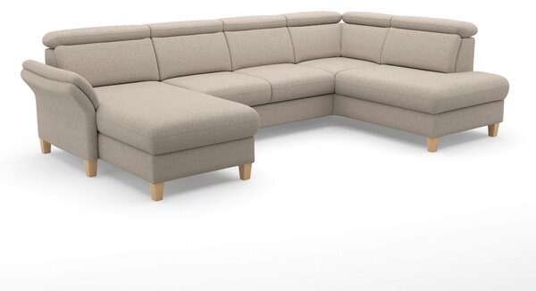 SEDACÍ SOUPRAVA, textil, šedohnědá Sit & More - Sedací soupravy, Online Only