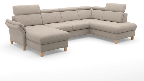 SEDACÍ SOUPRAVA, textil, šedohnědá Sit & More - Sedací soupravy, Online Only