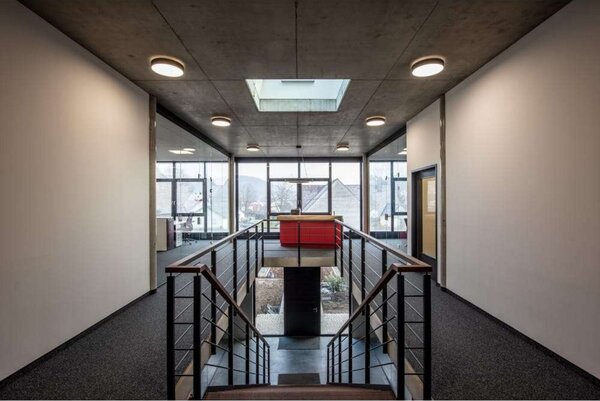 Stropní Lampa SLV, stmívatelné, Černá, Obývací pokoj, Hliník