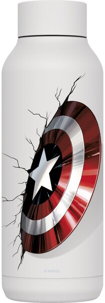 Nerezová termoláhev Solid, 510ml, Quokka, Captain America