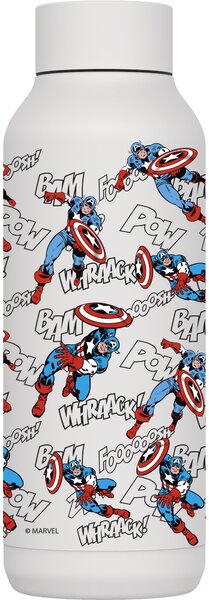 Nerezová termoláhev Solid, 510ml, Quokka, Captain America