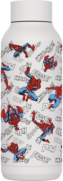 Nerezová termoláhev Solid, 510ml, Quokka, Spiderman