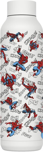 Nerezová termoláhev Solid, 630ml, Quokka, Spiderman