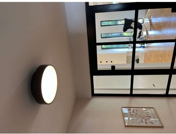 Stropní Lampa ANTIDARK, Černá, Obývací pokoj, Kov