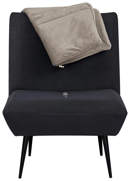 KŘESLO, textil, šedohnědá MID.YOU - Online Only křesla & taburety, Online Only
