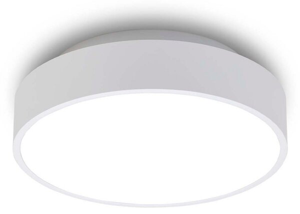 Stropní Lampa ANTIDARK, Bílá, Obývací pokoj, Plast