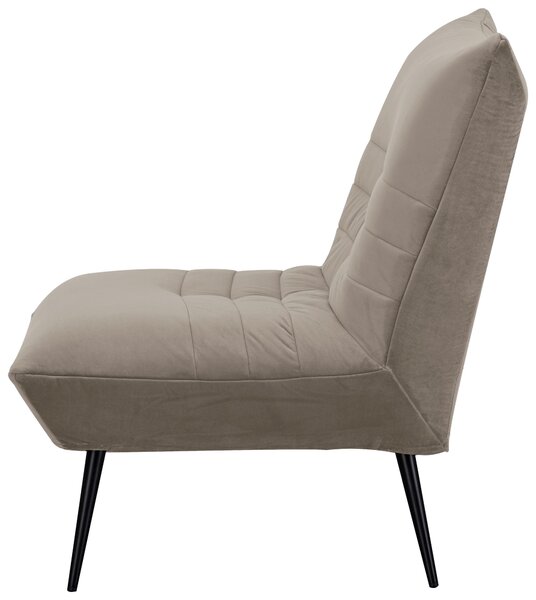 KŘESLO, textil, šedohnědá MID.YOU - Online Only křesla & taburety, Online Only
