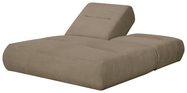 ROZKLÁDACÍ POHOVKA, textil, hnědá Livetastic - Rozkládací pohovky, Online Only