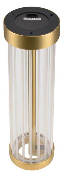 Stolní lampa SLV, Zlatá / mosazná, Ložnice, Hliník