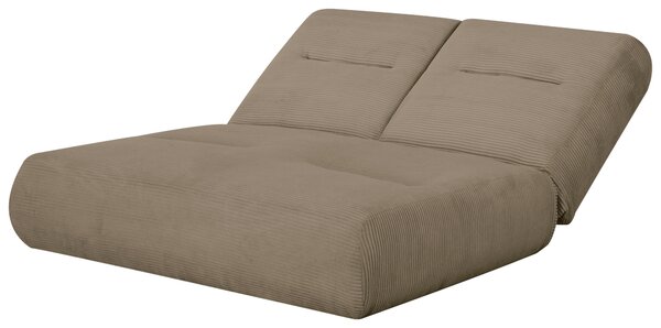 ROZKLÁDACÍ POHOVKA, textil, hnědá Livetastic - Rozkládací pohovky, Online Only