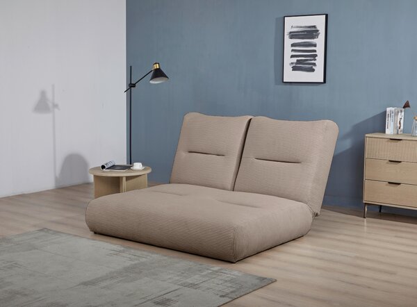 ROZKLÁDACÍ POHOVKA, textil, hnědá Livetastic - Rozkládací pohovky, Online Only