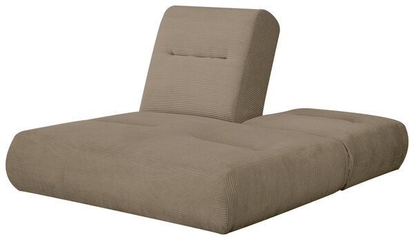 ROZKLÁDACÍ POHOVKA, textil, hnědá Livetastic - Rozkládací pohovky, Online Only