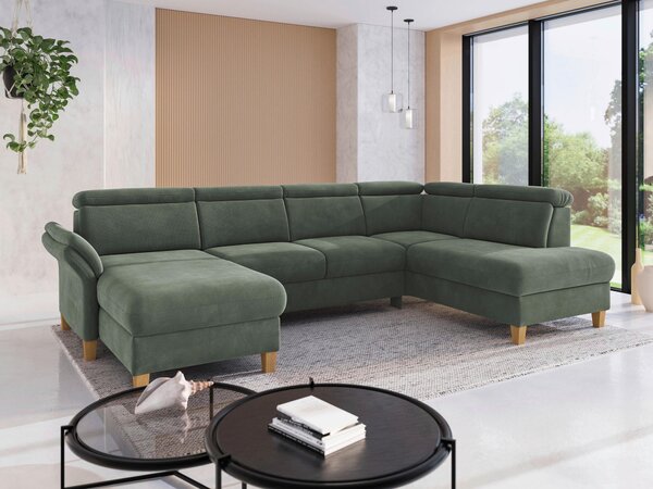 SEDACÍ SOUPRAVA, textil, tmavě zelená Sit & More - Sedací soupravy, Online Only