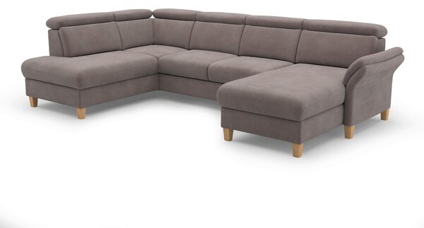SEDACÍ SOUPRAVA, textil, šedohnědá Sit & More - Sedací soupravy, Online Only