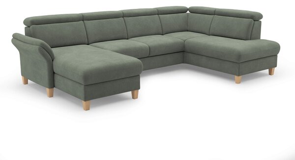 SEDACÍ SOUPRAVA, textil, tmavě zelená Sit & More - Sedací soupravy, Online Only