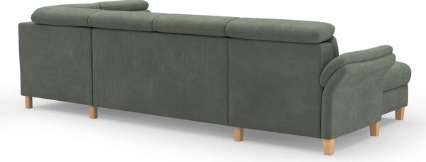 SEDACÍ SOUPRAVA, textil, tmavě zelená Sit & More - Sedací soupravy, Online Only