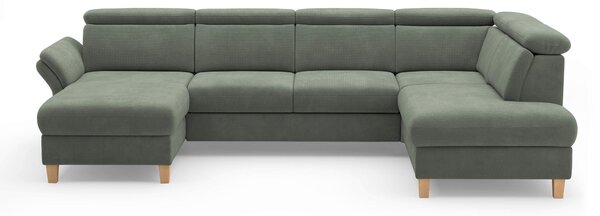 SEDACÍ SOUPRAVA, textil, tmavě zelená Sit & More - Sedací soupravy, Online Only