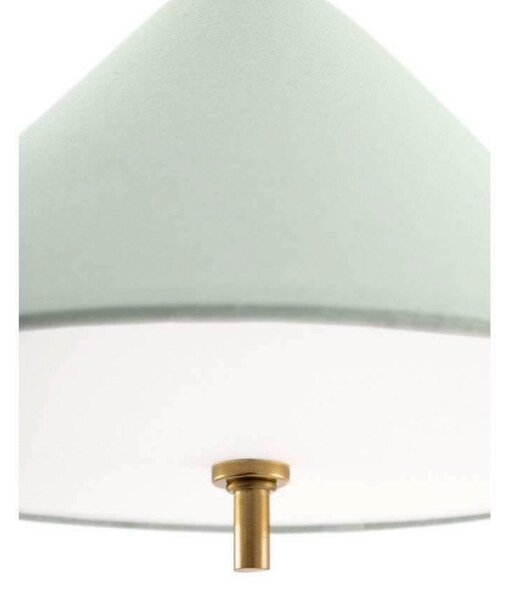 Závěsná svítidlo Globen Lighting, Zelená, Obývací pokoj, Tkanina / Textil, Vintage