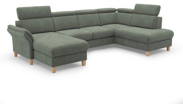 SEDACÍ SOUPRAVA, textil, tmavě zelená Sit & More - Sedací soupravy, Online Only