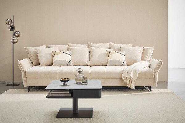 POHOVKA BIG SOFA, textil, přírodní barvy Ambia Home - Pohovky