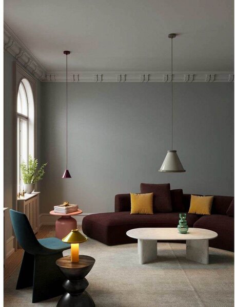 Belle Závěsné Svítidlo Ø36 Pebble Grey/Moss Grey