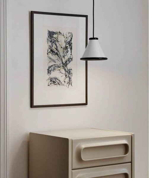 Belle Závěsné Svítidlo Ø15 Glossy White/Glossy Black