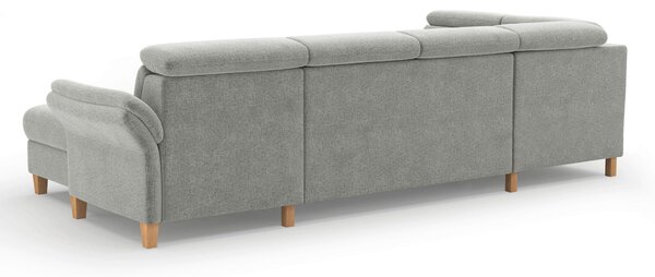 SEDACÍ SOUPRAVA, textil, světle šedá Sit & More - Sedací soupravy, Online Only