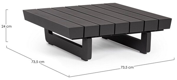 Bizzotto designové odkládací stolky Tavolino Modulare Infiniti ANTR WG21