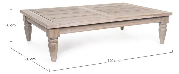 Bizzotto designové odkládací stolky Bali (120 x 80 cm)