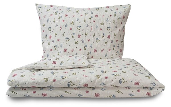 Kvalitex Ložní krepové povlečení Letní louka 1x 140/220, 1x 70/90cm