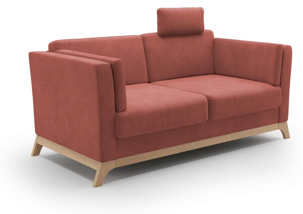 2,5SEDÁK, textil, třešňová červená Sit & More - Pohovky, Online Only