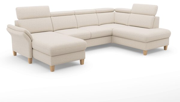 SEDACÍ SOUPRAVA, textil, krémová Sit & More - Sedací soupravy, Online Only