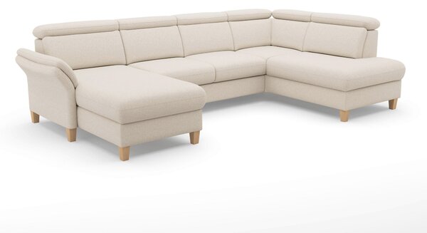 SEDACÍ SOUPRAVA, textil, krémová Sit & More - Sedací soupravy, Online Only
