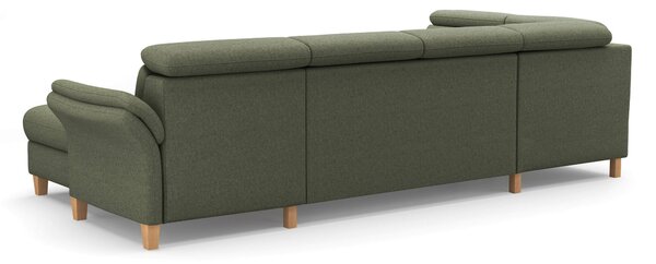 SEDACÍ SOUPRAVA, textil, olivově zelená Sit & More - Sedací soupravy, Online Only