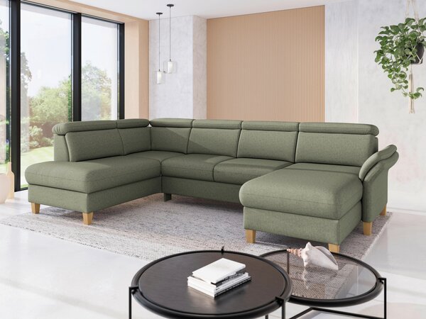 SEDACÍ SOUPRAVA, textil, olivově zelená Sit & More - Sedací soupravy, Online Only