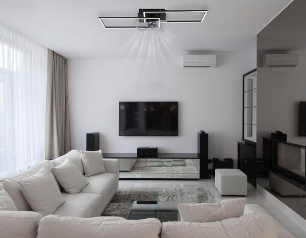 STROPNÍ VENTILÁTOR, 90/30/15 cm Globo - Online Only svítidla, Online Only
