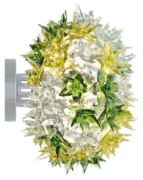 Stropní Lampa Kartell, Bloom CW2, Zelená, Obývací pokoj, Plast, Design