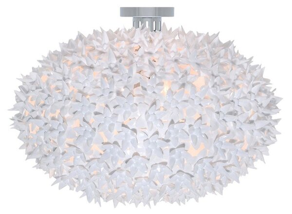 Stropní Lampa Kartell, Bloom C1, Bílá, Obývací pokoj, Plast, Design