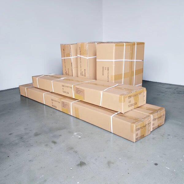 Párty stan 6x8 m STANDARD - ohnivzdorný barva Modro-bílá