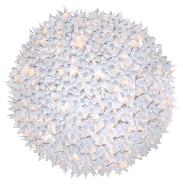 Stropní Lampa Kartell, Bloom C1, Bílá, Obývací pokoj, Plast, Design
