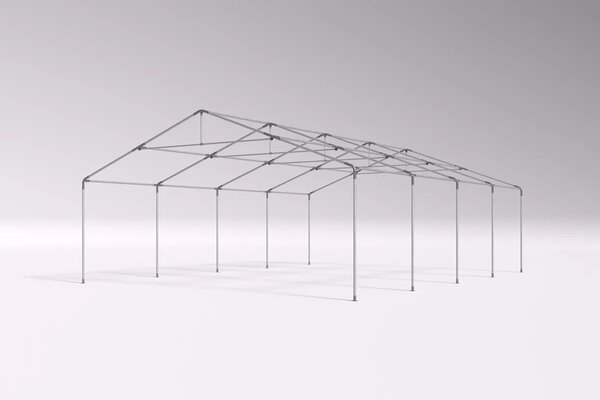 Párty stan 6x8 m STANDARD - ohnivzdorný barva Modro-bílá