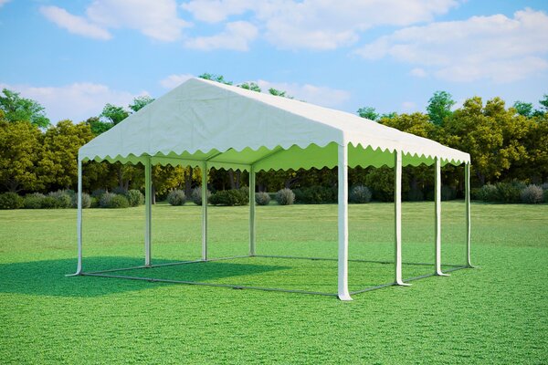Párty stan 6x6m Max+ 2,6m - ohnivzdorný barva Bílá