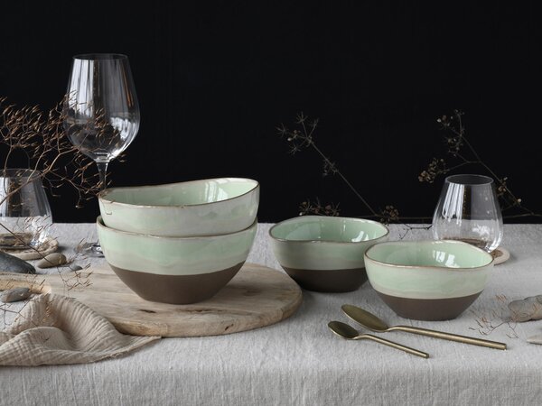 SADA MISEK 4 ks kamenina keramika Creatable - Kolekce nádobí, Online Only