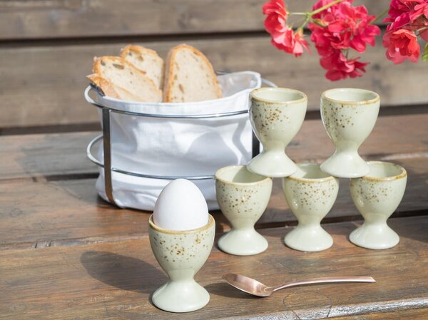 SADA KALÍŠKŮ NA VEJCE kamenina keramika 5,5 cm Creatable - Kolekce nádobí, Online Only