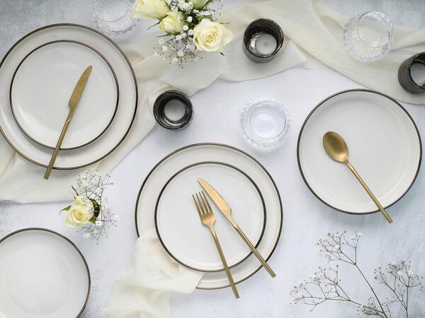 JÍDELNÍ SOUPRAVA, kamenina Creatable - Online Only nádobí, Online Only