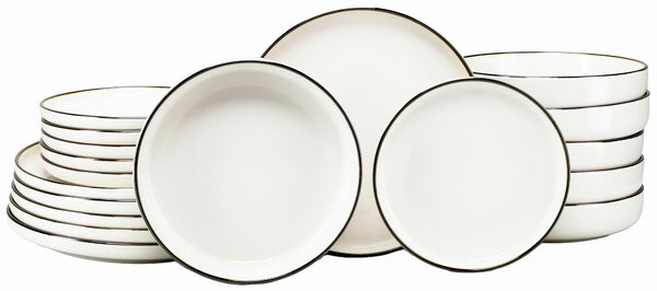 JÍDELNÍ SOUPRAVA, kamenina Creatable - Online Only nádobí, Online Only