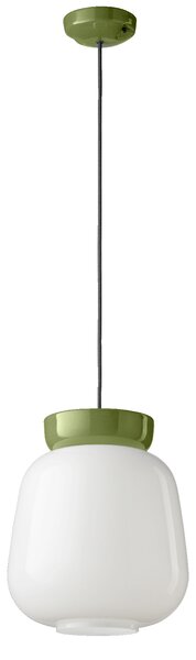 Ferroluce Závěsné svítidlo CORCOVADO, ∅ 29 cm, 1xE27 Barva: Zelená
