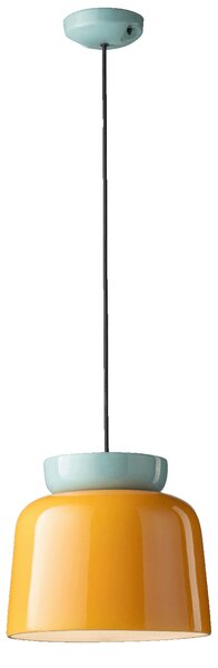 Ferroluce Závěsné svítidlo CORCOVADO, ∅ 27,5 cm, 1xE27 Barva: Žluto-modrá