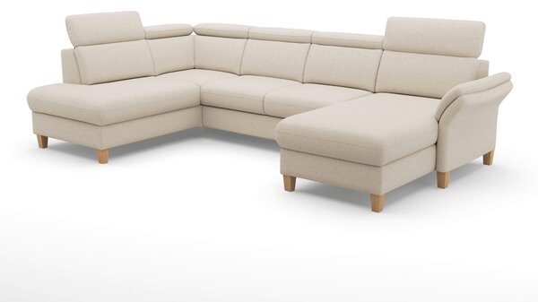 SEDACÍ SOUPRAVA, textil, krémová Sit & More - Sedací soupravy, Online Only