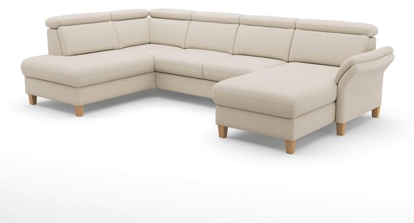 SEDACÍ SOUPRAVA, textil, krémová Sit & More - Sedací soupravy, Online Only